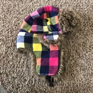 Plaid Bomber Hat